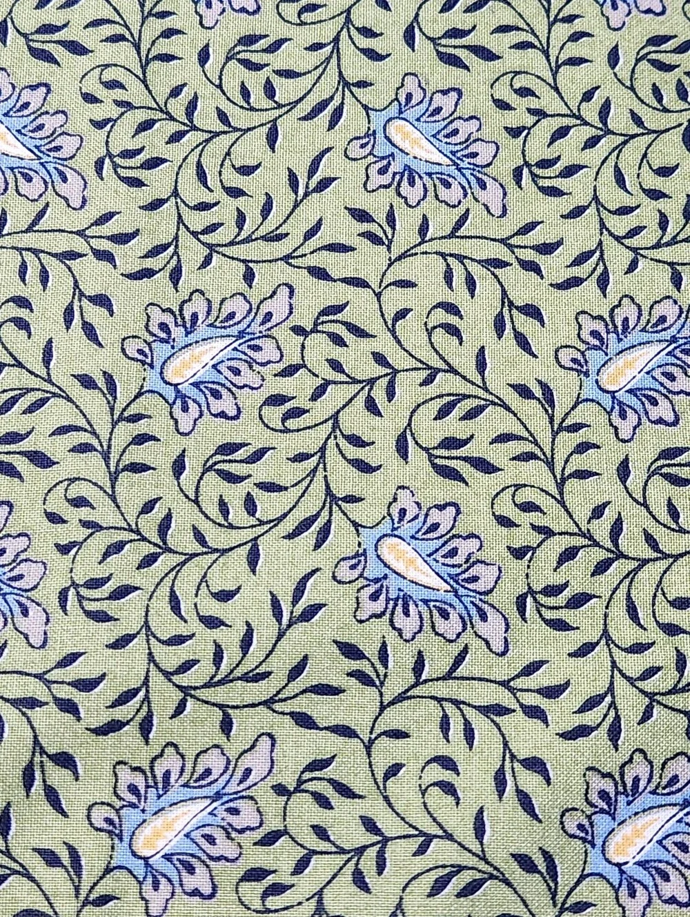 Vintage Williams Sonoma Set 4 Botanical Cotton Placemats 20.5x14.5 Cottage